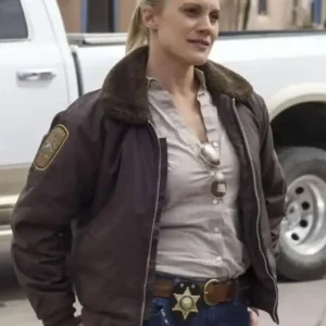 Victoria Moretti Longmire Bomber Jacket