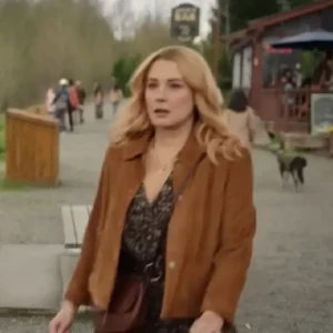 Virgin River S07 Alexandra Breckenridge Brown Jacket