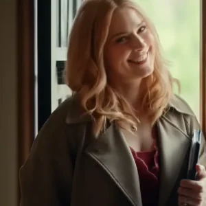 Virgin River S07 Alexandra Breckenridge Grey Coat