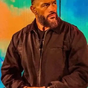 WWE RAW Roman Reigns Black Jacket