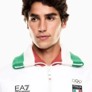 Winter Olympics 2026 Team Italy EA7 Bomber Jacket