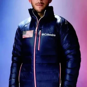 Winter Olympics Columbia Team USA Puffer Jacket