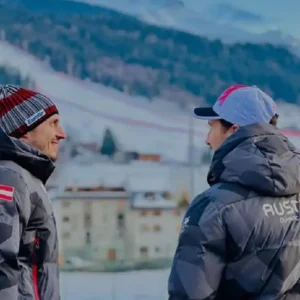 Winter Olympics Team Austria Grey Jacket