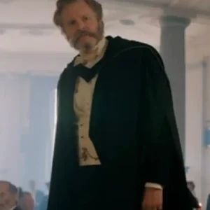 Young Sherlock Colin Firth Black Coat