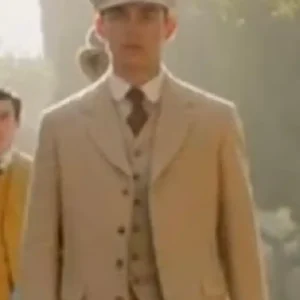 Young Sherlock Hero Fiennes Tiffin Beige Blazer