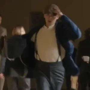 Young Sherlock Hero Fiennes Tiffin Blue Coat