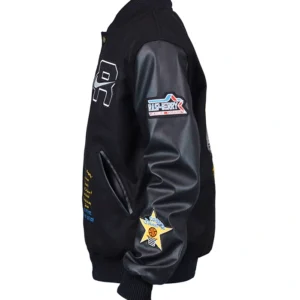 buy air raspberry varsity jacket