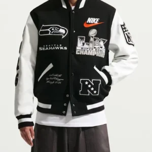 seattle seahawks super bowl lix champions jacket