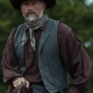 1923 James Badge Dale Grey Vest