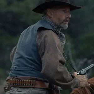 1923 James Badge Dale Grey Vest For Men