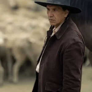 1923 Michael Greyeyes Brown Jacket For Men On Sale