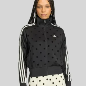 Adidas Polka Dots Track Jacket Black
