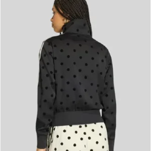 Adidas Polka Dots Track Jacket Black Back
