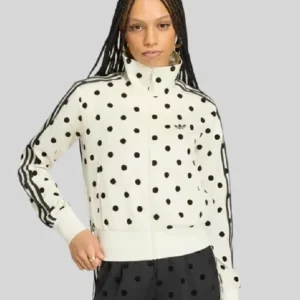 Adidas Polka Dots Track Jacket Off-White