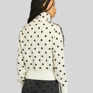 Adidas Polka Dots Track Jacket Off-White Back