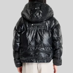 Adidas Stella Mccartney Short Puffer Jacket Back