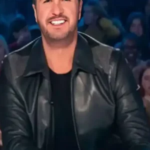 American Idol S24 Luke Bryan Leather Jacket