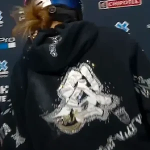 Anta Ski Eileen Gu Hoodie Back