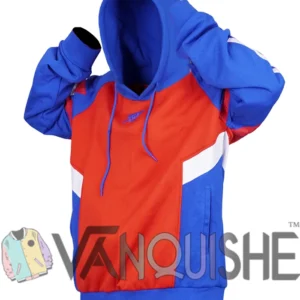 Arsenal Adidas Red and Blue Hoodie Look