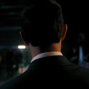 Bait S01 Riz Ahmed Black Blazer Back