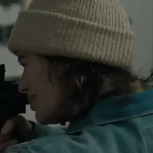 Ballistic 2026 Lena Headey Denim Jacket Back