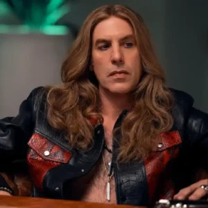 Balls Up 2026 Sacha Baron Cohen Leather Jacket