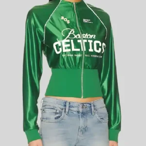 Boston Celtics NBA Cropped Jacket For Women