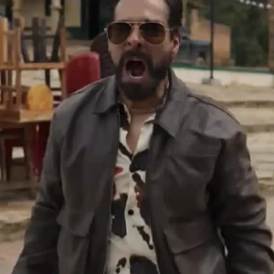 Brothers Under Fire Omar Chaparro Leather Jacket