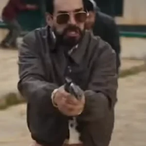 Brothers Under Fire Omar Chaparro Leather Jacket For Men