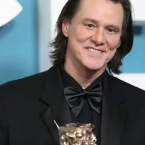 César Award Jim Carrey Black Blazer For Men