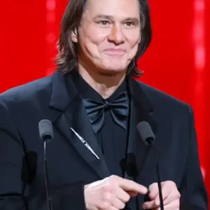 César Award Jim Carrey Black Blazer On Sale