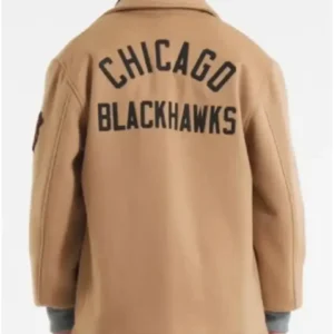 Chicago Blackhawks CM Punk Jacket Back