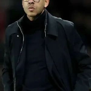 Coach Liam Rosenior Black Coat For Men