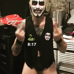 Danhausen Whoop Asshausen Black Vest