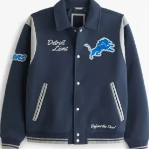 Detroit Lions Defend The Den Varsity Jacket