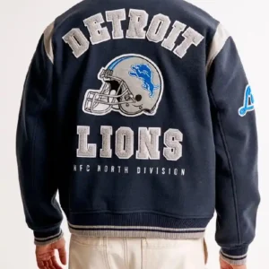 Detroit Lions Defend The Den Varsity Jacket On Sale