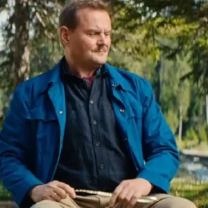 Eat Pray Bark Devid Striesow Blue Jacket