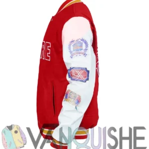 Ghazi Jeff Hamilton SF 49ers Jacket Side Look