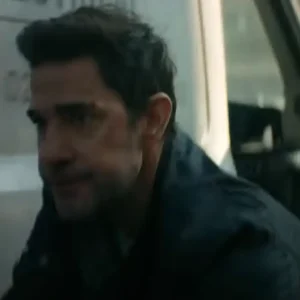 Ghost War 2026 John Krasinski Suede Jacket Sale
