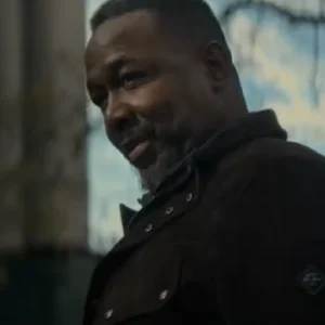 Ghost War 2026 Wendell Pierce Black Jacket For Men