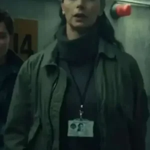Greenland 2 Migration Morena Baccarin Green Jacket