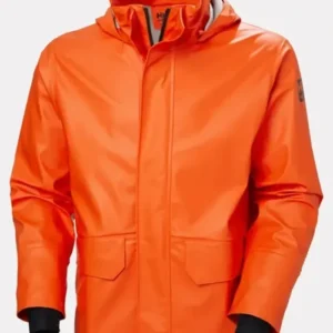 Helly-Hansen Workwear Gale Orange Rain Jacket