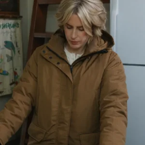 Home Town S10 Erin Napier Brown Coat
