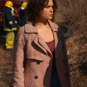 Home and Away Ally Harris Pink Coat