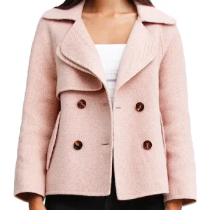 Home and Away Ally Harris Pink Coat For Women