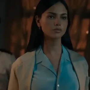 In The Grey Eiza González Off-White Blazer For Women