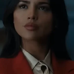 In The Grey Eiza González Red Blazer For Women