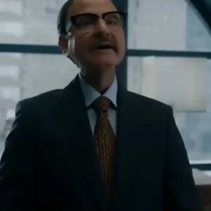 In The Grey Fisher Stevens Black Blazer