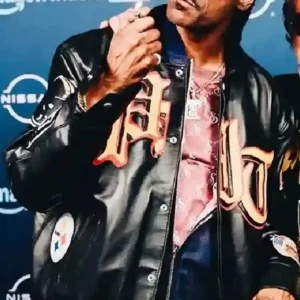 Jeff Hamilton Steelers Snoop Dogg Jacket Front