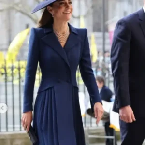 Kate Middleton Commonwealth Day Blue Coat